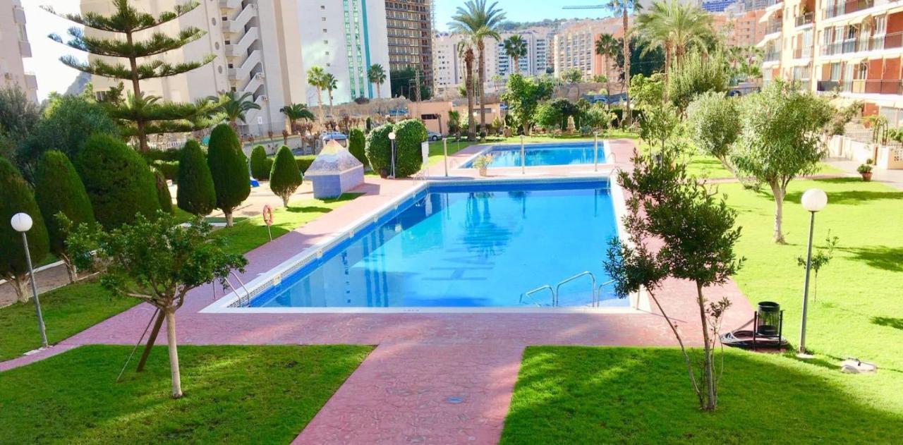 Beach Studio Apartment Hannibal La Cala Finestrat Benidorm Bagian luar foto