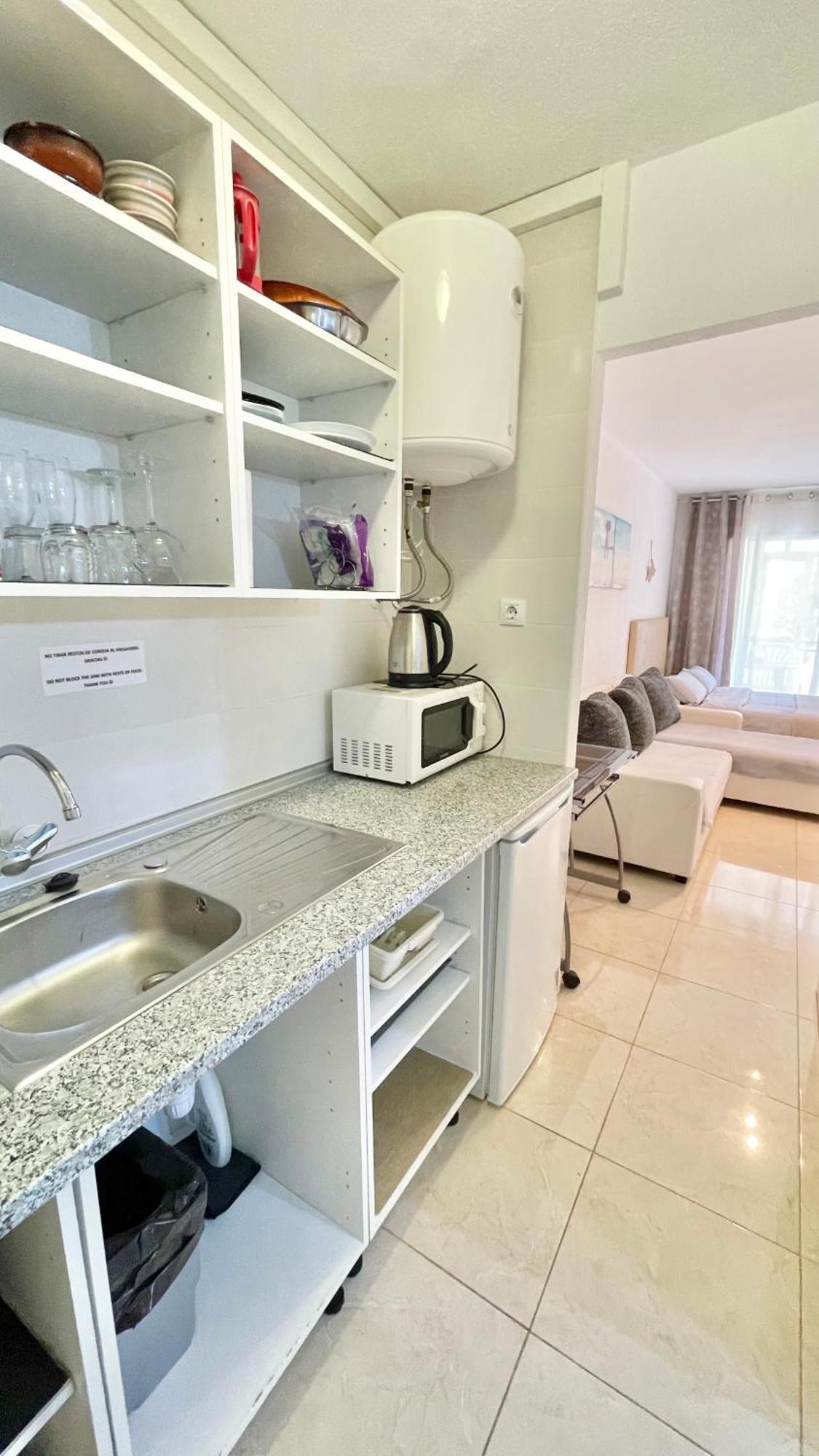 Beach Studio Apartment Hannibal La Cala Finestrat Benidorm Bagian luar foto