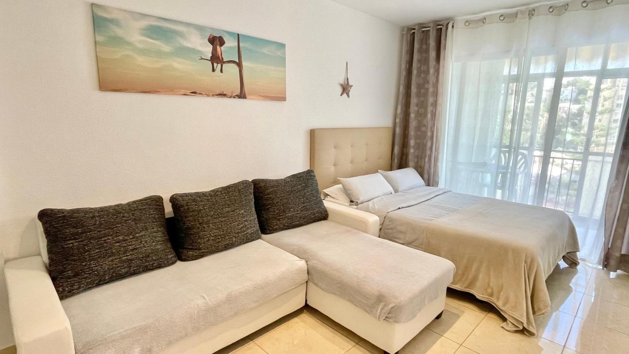 Beach Studio Apartment Hannibal La Cala Finestrat Benidorm Bagian luar foto