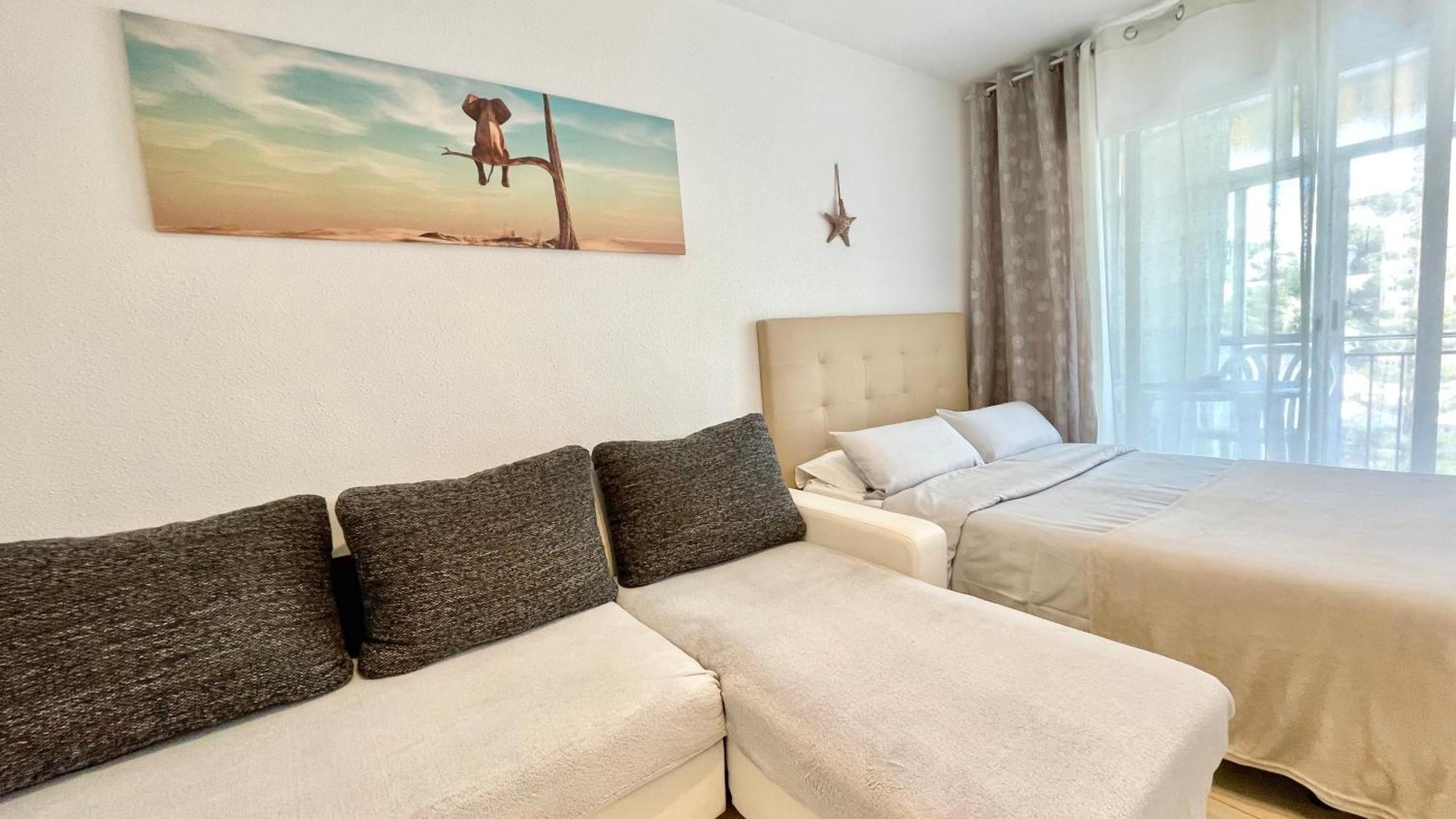 Beach Studio Apartment Hannibal La Cala Finestrat Benidorm Bagian luar foto